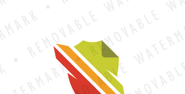 Шаблон логотипа на тему графика