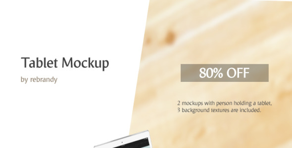 Мокап для продукта на тему графика