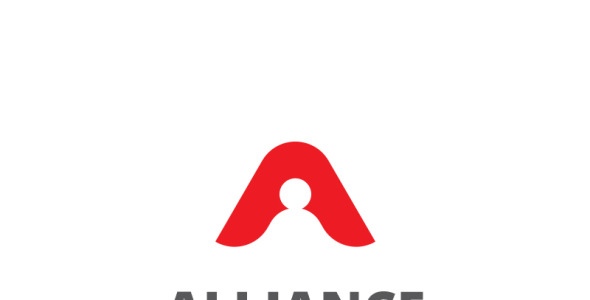 Шаблон логотипа на тему графика