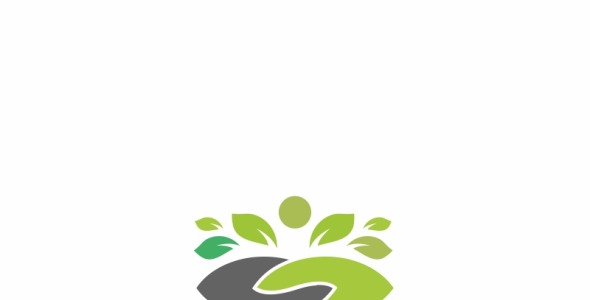 Шаблон логотипа на тему графика