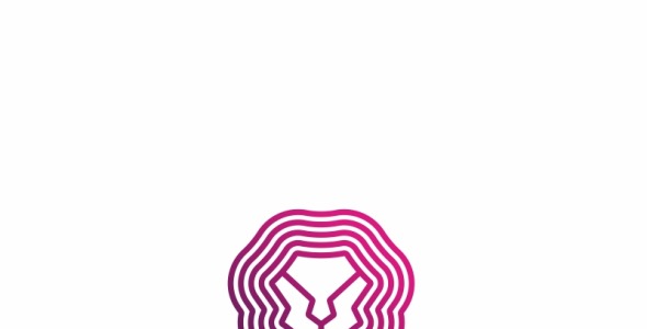 Шаблон логотипа на тему графика