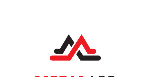 Шаблон логотипа на тему графика