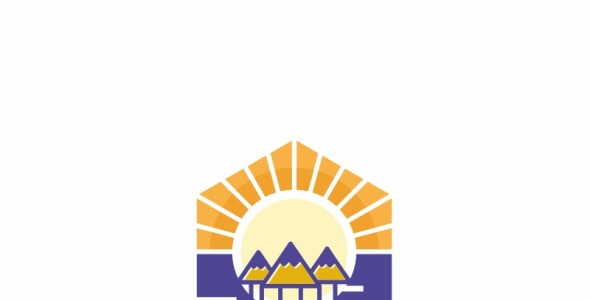 Шаблон логотипа на тему графика