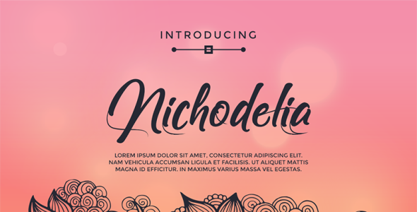 Шрифт на тему графика