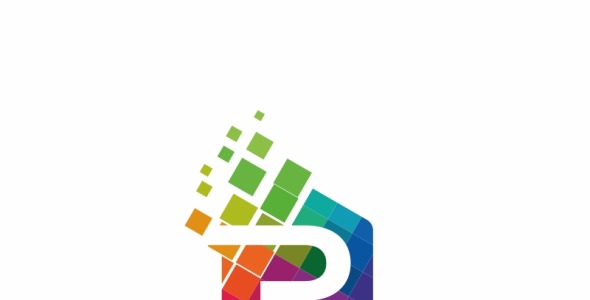 Шаблон логотипа на тему графика