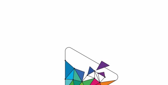 Шаблон логотипа на тему графика