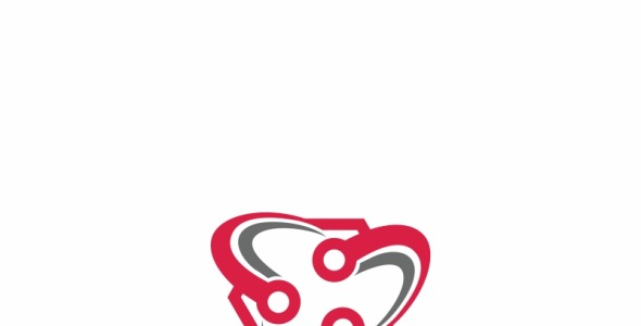 Шаблон логотипа на тему графика