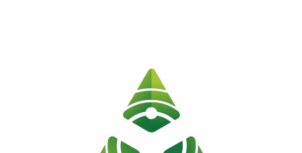 Шаблон логотипа на тему графика