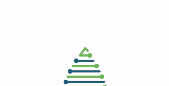 Шаблон логотипа на тему графика