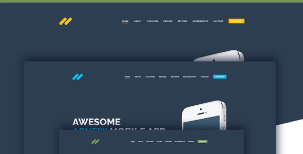 универсальный шаблон целевой страницы