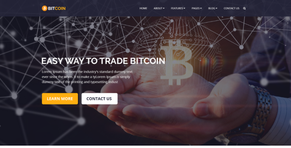 Адаптивный PSD шаблон на тему инвестиционная компания