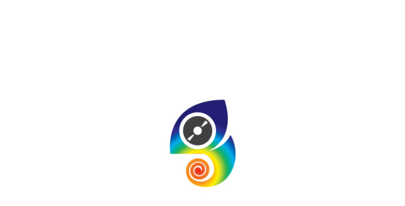 Шаблон логотипа на тему графика