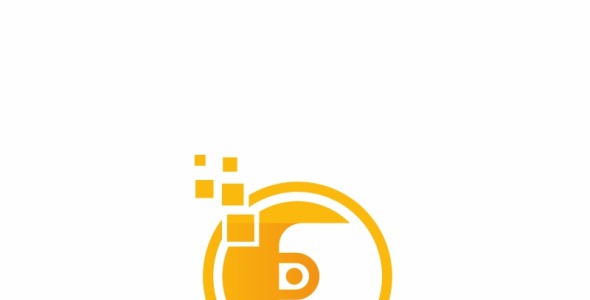 Шаблон логотипа на тему графика