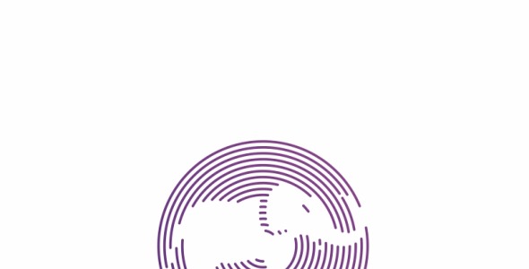 Шаблон логотипа на тему графика