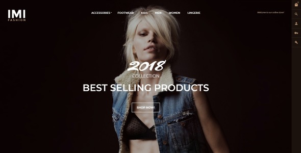 шаблон модного магазина opencart