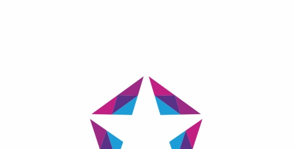 Шаблон логотипа на тему графика