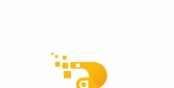 Шаблон логотипа на тему графика