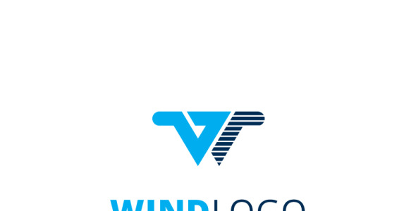 Шаблон логотипа на тему графика