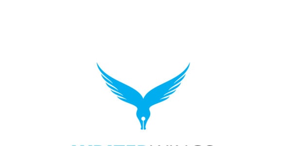 Шаблон логотипа на тему графика