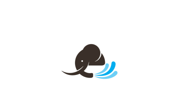 Шаблон логотипа на тему графика