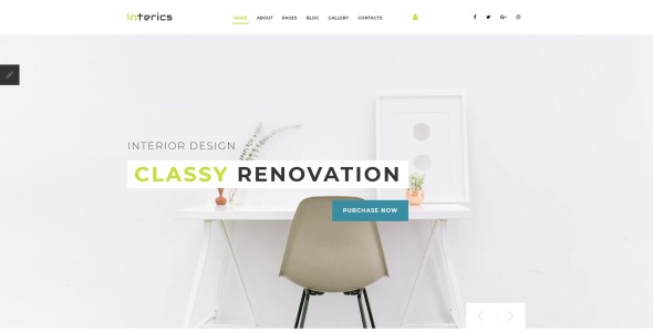 дизайн интерьера joomla шаблон