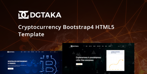 шаблон сайта криптовалюты