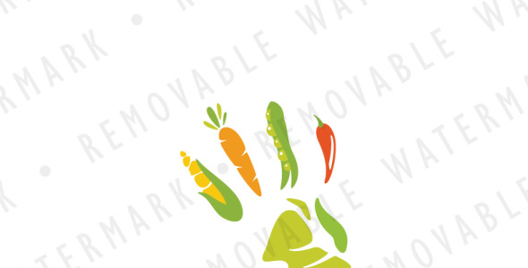 Шаблон логотипа на тему графика