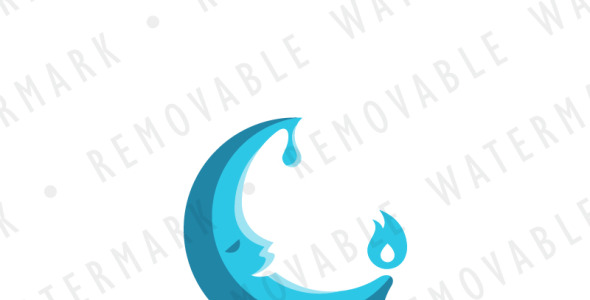 Шаблон логотипа на тему графика