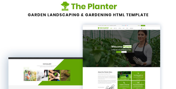 шаблон сайта плантатора