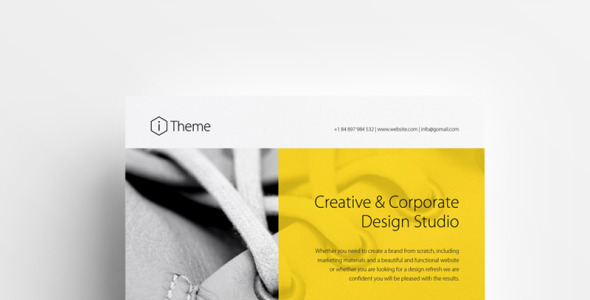 Фирменный стиль на тему графика