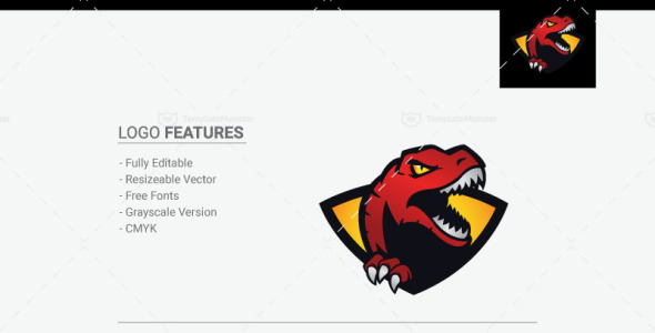 Шаблон логотипа на тему графика