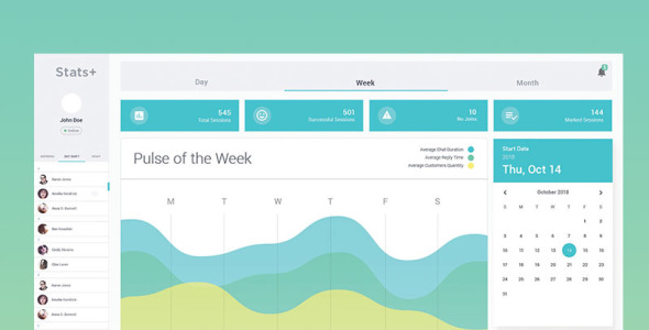 UI элементы на тему графика