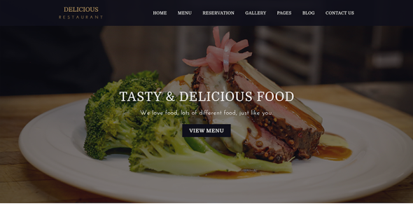 Адаптивный PSD шаблон на тему испанский ресторан