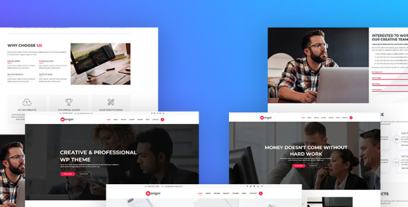 одностраничный адаптивный шаблон сайта html5