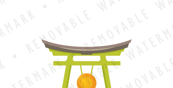 Шаблон логотипа на тему графика