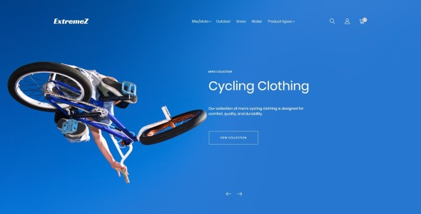 экстремальные виды спорта magento тема