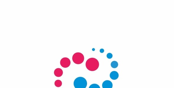 Шаблон логотипа на тему графика