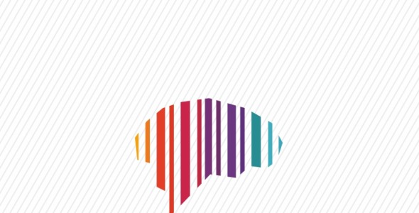 Шаблон логотипа на тему графика