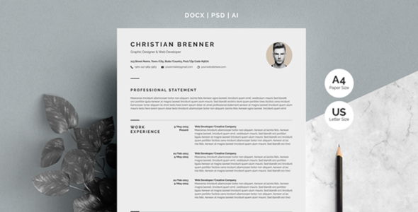 Резюме на тему персональная страница