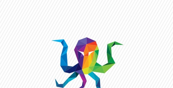 Шаблон логотипа на тему графика