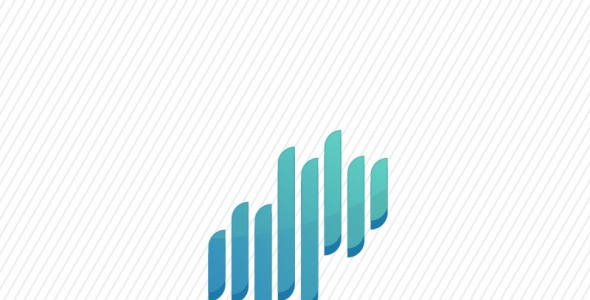 Шаблон логотипа на тему графика