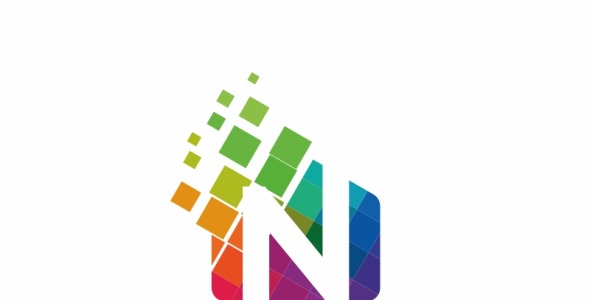 Шаблон логотипа на тему графика