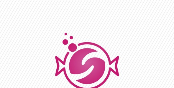 Шаблон логотипа на тему графика