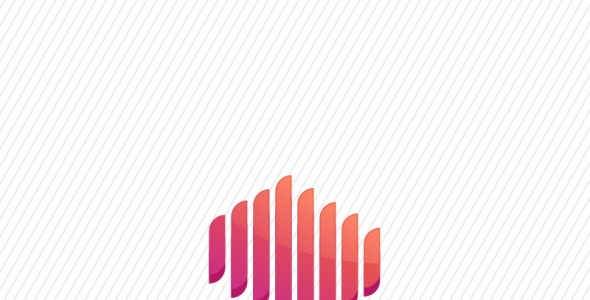 Шаблон логотипа на тему графика