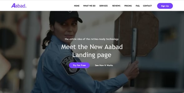 Unbounce шаблон на тему медицина Unbounce шаблон на тему медицина