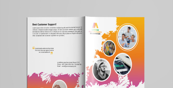 Фирменный стиль на тему графика