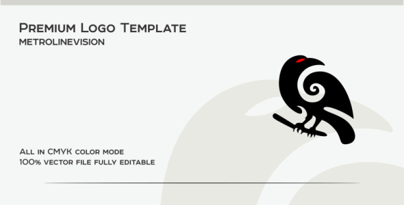 Шаблон логотипа на тему графика