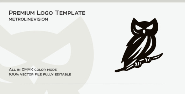 Шаблон логотипа на тему графика