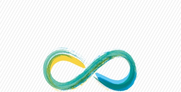 Шаблон логотипа на тему графика