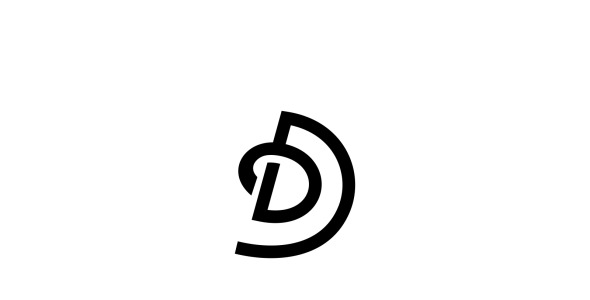 Шаблон логотипа на тему графика